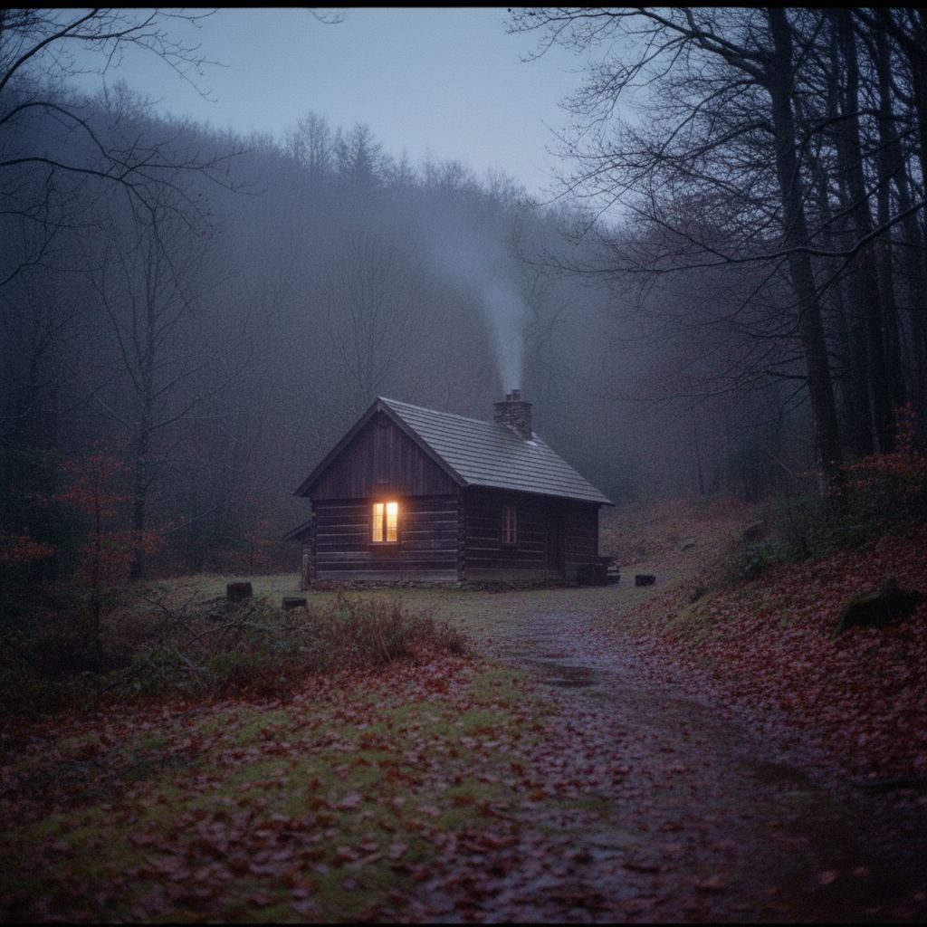 Log cabins in the New Forest