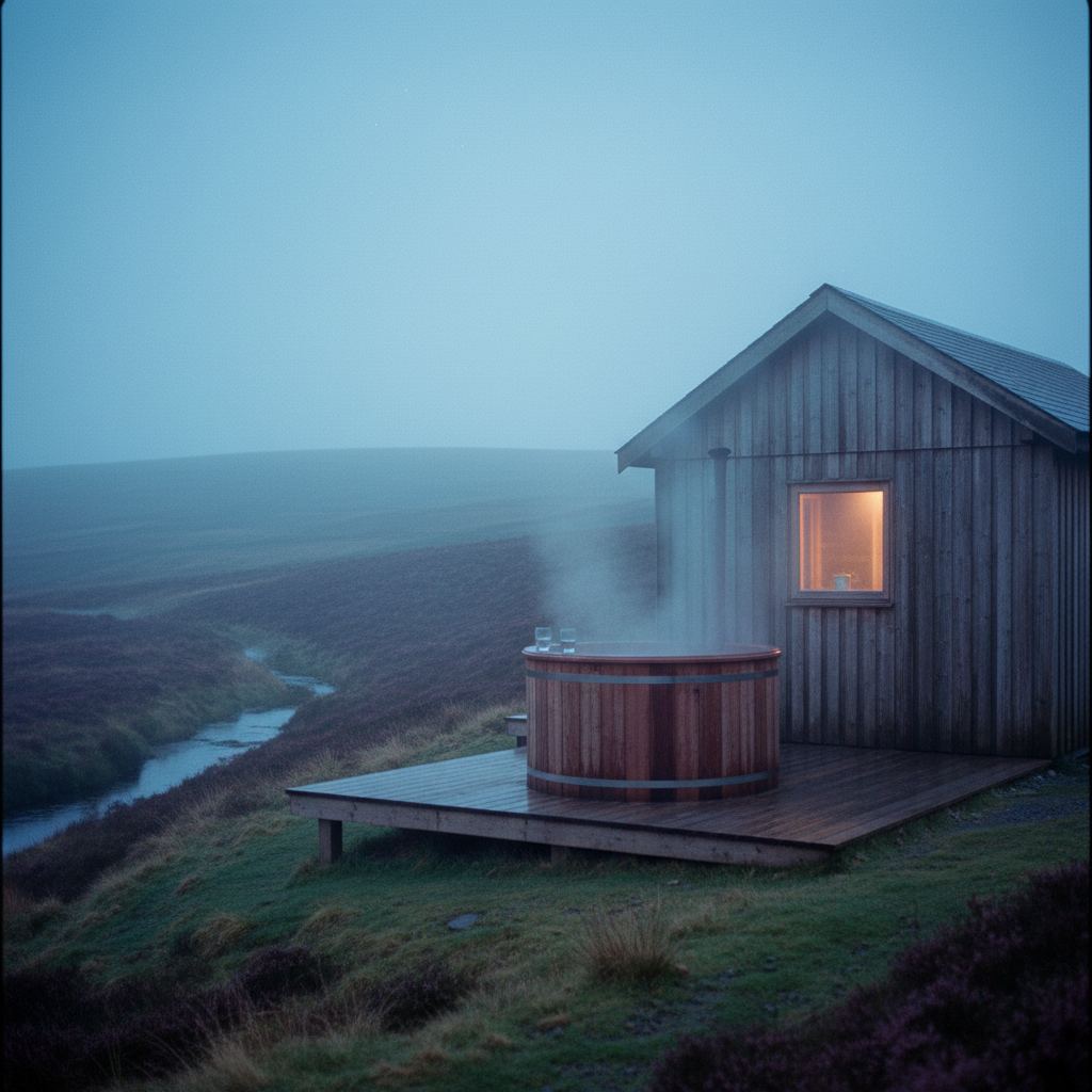 Yorkshire landscape at dusk — dales, moors and coast — home of hand-picked romantic getaways